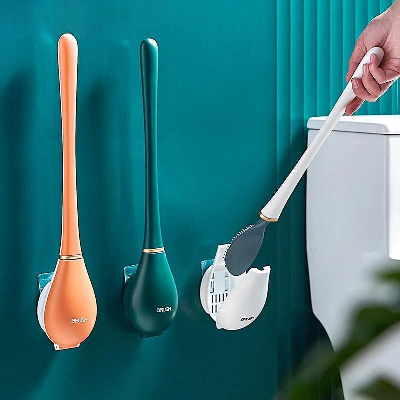 SmartBrush - Brosse WC en Silicone élégante et hygiénique