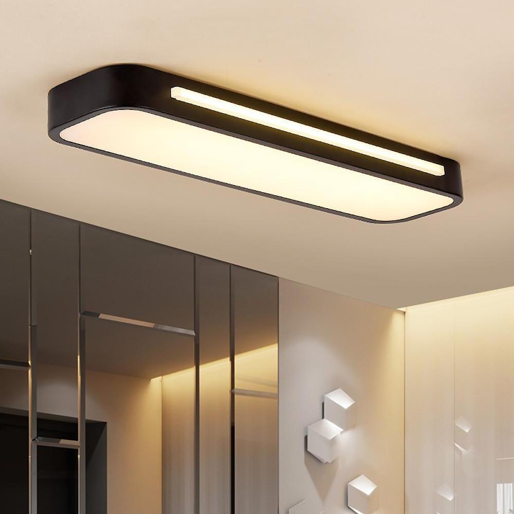 Luminária de teto LED Minimalista – Iluminação Moderna e Discreta 