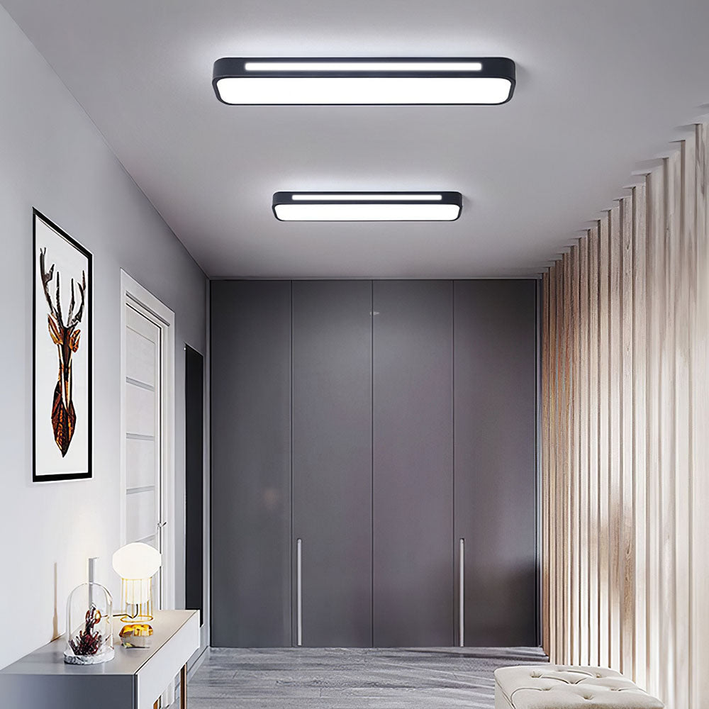 Luminária de teto LED Minimalista – Iluminação Moderna e Discreta 