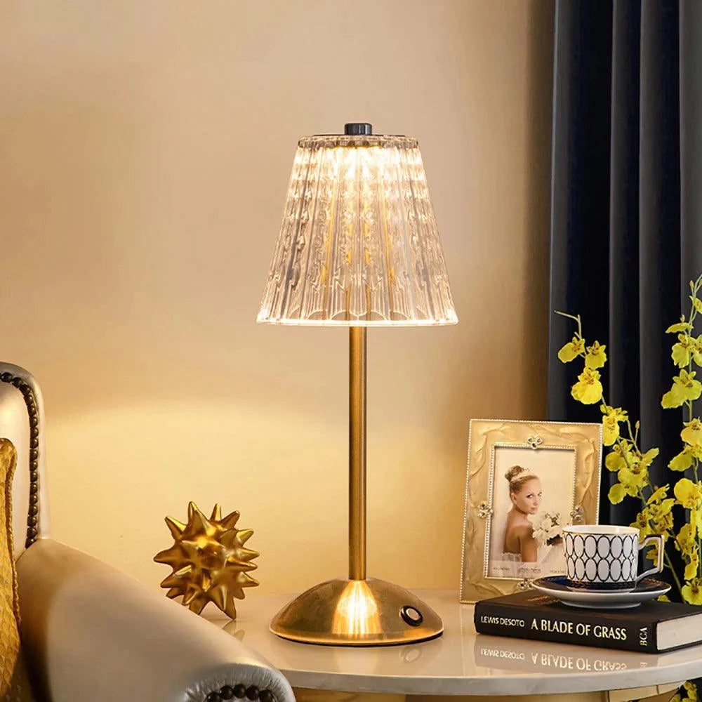 Trådløs Bordlampe – Nomadisk og Elegant Belysning 