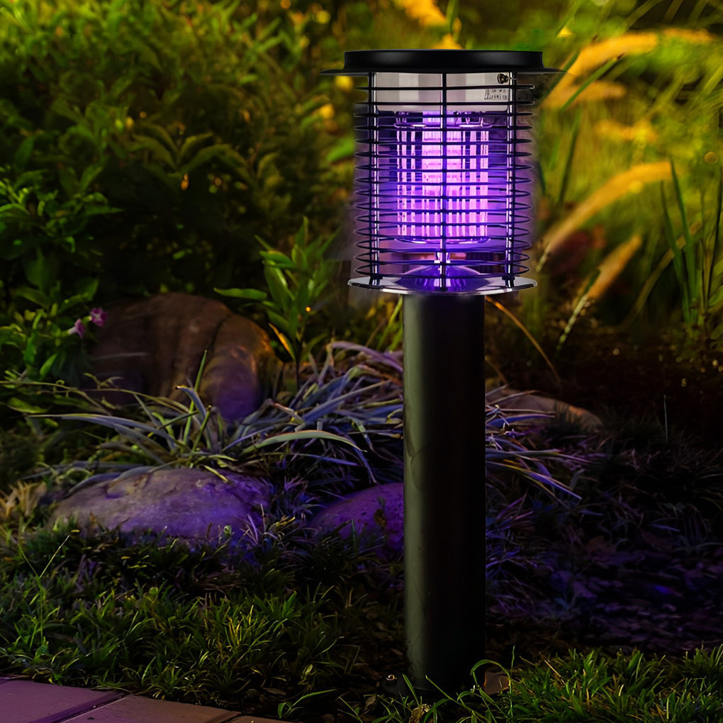 Lámpara Antimosquitos Impermeable – Carga Solar y USB 