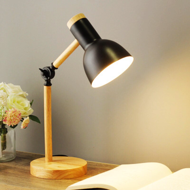LED Stolní Lampa – Přírodní Styl a Severský Design 