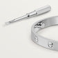 Rigid Bracelet – Finish Silver and Refined Style 