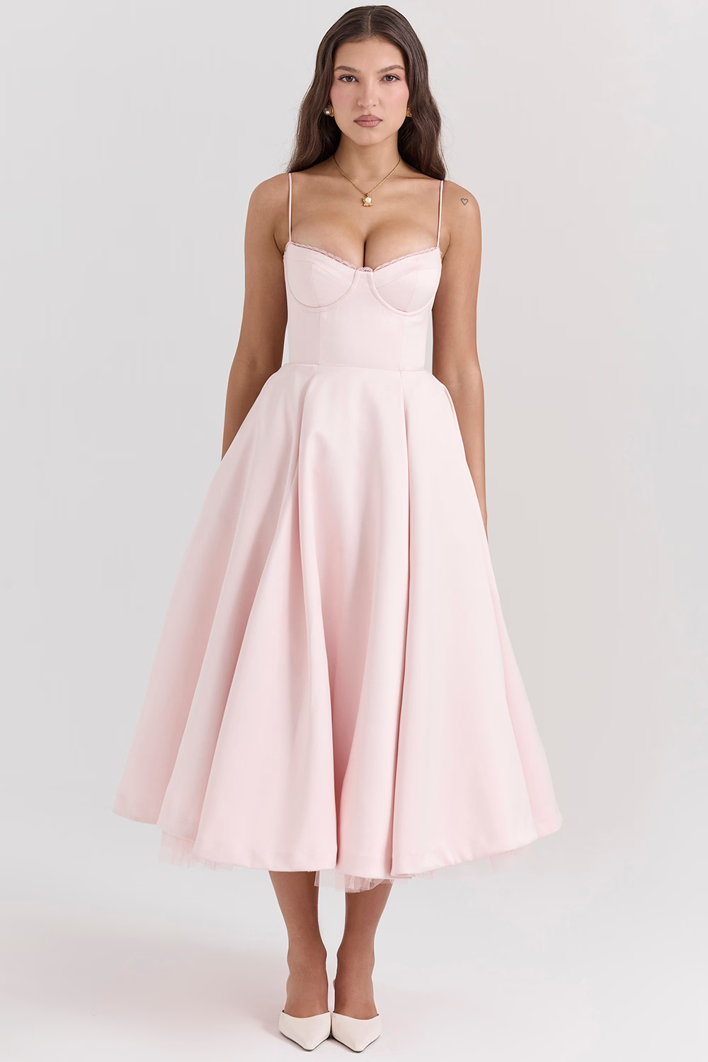 Lory | Robe Mi-Longue À Bretelles – Glamour Classique Et Légèreté